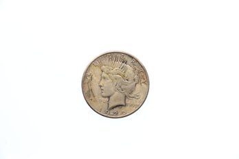 1925 S Silver Peace Dollar Coin