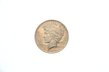 1923 Silver Peace Dollar Coin