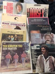 Lot Of 10 LP Records With Ray Conniff - Placido Domingo - The Dorsey Brothers & More - L