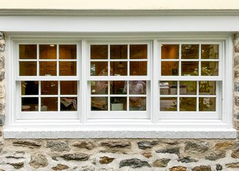 A Trio Of Double Hung Windows - Mulled Together