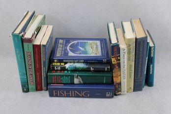 Fishing And Water Related Book Lot Used Condition