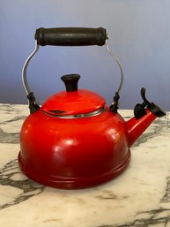 Le Creuset Red Tea Pot