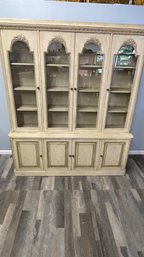 Vintage Curio Hutch China Display