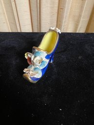 Vintage Porcelain Shoe