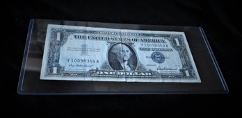 U.S. 1957 $1 Silver Certificate Bill