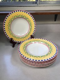 Set Of Very Nice VILLEROY & BOCH Bowls TWIST BEA Pattern - Never Used - Paid $27.00 Ea - Bid Is For Six Bowls