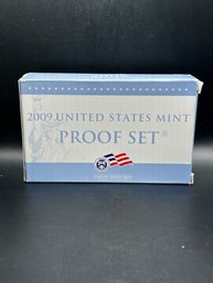 Beautiful 2009 U.S. Proof Set With Box And COA