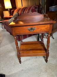 1920S OR LATER MAHOGANY STAND