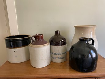 Collection Of Stoneware And Ironstone .