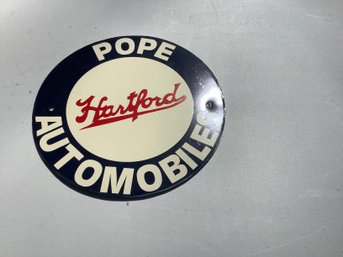 Pope Automobiles Hartford Very Cool Vintage Sign