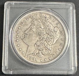 1891-O Morgan Silver Dollar