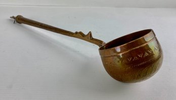 Etched Copper And Brass Dipper