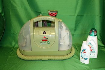New Bissel Little Green Carpet Cleaner Spot Bot Unused-Cleaning Solutions & Instructions