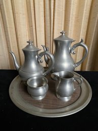 Pewter Tea & Coffee Set