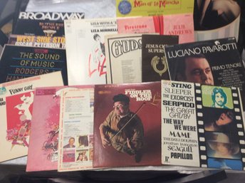 Large Lot Of Mostly Soundtrack LP Records - L