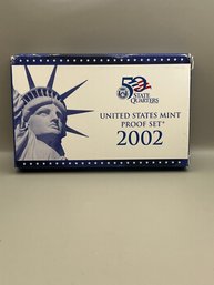 Beautiful 2002 United States Mint Proof Set