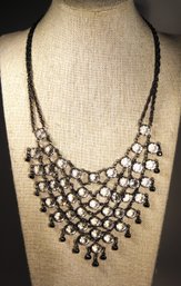 Vintage To Contemporary Crystal Beaded Necklace