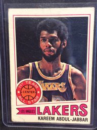 1977-78 Topps Kareem Abdul-Jabbar - K