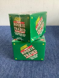 Score 1991 Rookie & Traded Card Sets SEALED