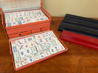 Vintage Mahjong! By Milton Bradley Of Springfield, Mass