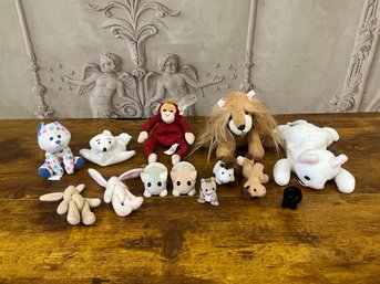 Various Cute Toys Lot - Bunnies - Horses - Kitties!