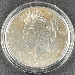 1924 Silver Peace Dollar