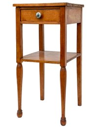 An Antique Mahogany Side, Or Telephone Table