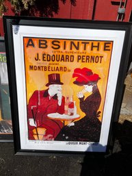 Large Framed Poster ABSINTHE