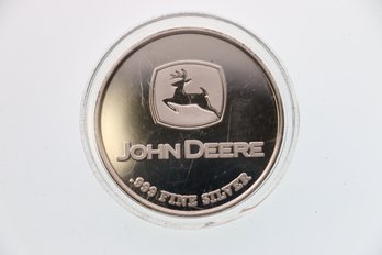 John Deere Model 4010 Pure Silver .999 One Ounce Round Coin