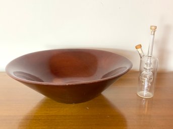 Large Wood Salad Bowl