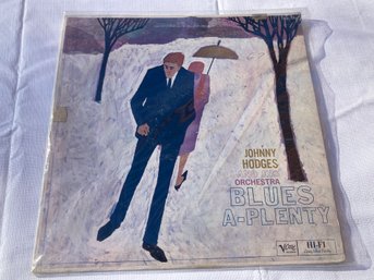 RARE Johnny Hodges Jazz Record- Blues A-plenty  Hard To Find 1958 LP