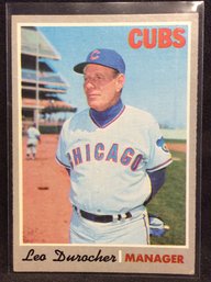 1970 Topps Leo Derocher - K