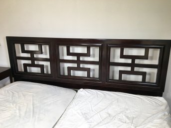 Incredible Vintage Asian / James Mont Inspired King Size MCM / MIDCENTURY Modern Head Board JUST HEADBOARD