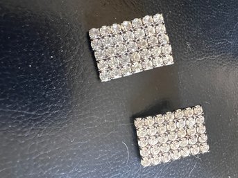 Vntage Rhinestone Earrings