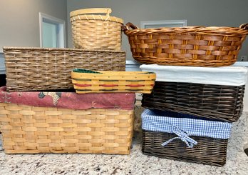 Collection Of 7 Baskets