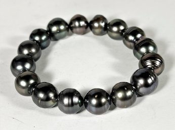 Tahitian Pearl Bracelet Large Millimeter