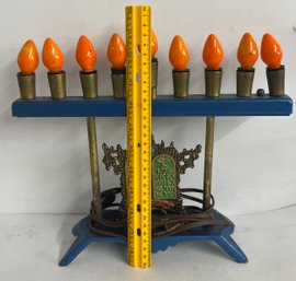 Vintage Electric Musical Menorah