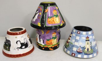 3 Large Candle Jar Shade