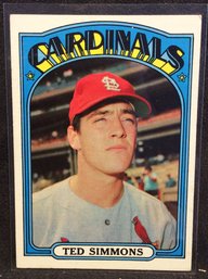 1972 Topps Ted Simmons - K