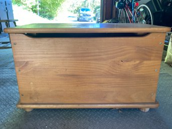 Nice All Wood Trunk/storage Box