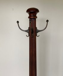 Beautiful Wood Carved Coat Rack