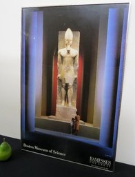 Boston Museum Of Science 1988 Exhibition Poster - Ramses The Great