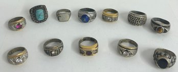 Lot Of Mens Rings