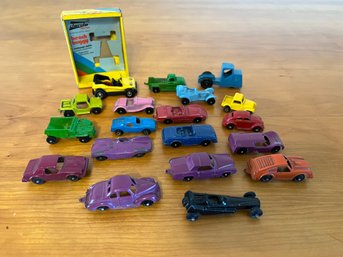 Collection Of Vintage Metal & Plastic Small Toy Cars