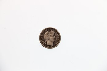 1916 Silver Barber Dime