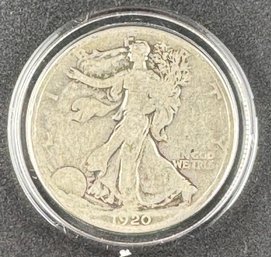 1920 Walking Liberty Silver Half Dollar