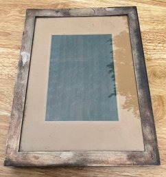 Beautiful Antique Sterling Frame 8 X 10 Or 5 X 7