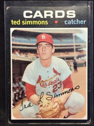 1971 Topps Ted Simmons - K