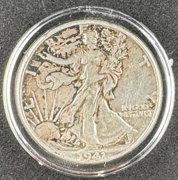 1941 Walking Liberty Silver Half Dollar