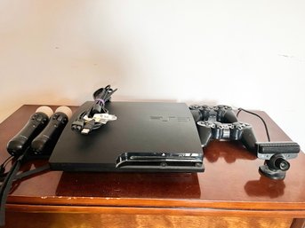 PlayStation 3 Group Including Controllers